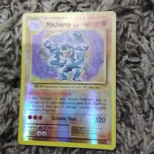 Machamp Pokémon Card Mint Condition